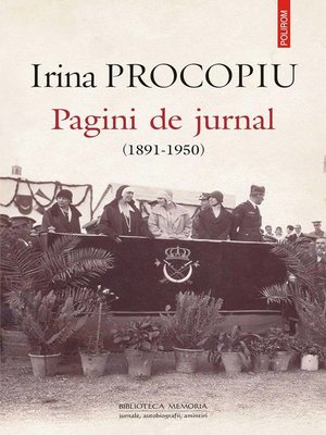 cover image of Pagini de jurnal (1891-1950)